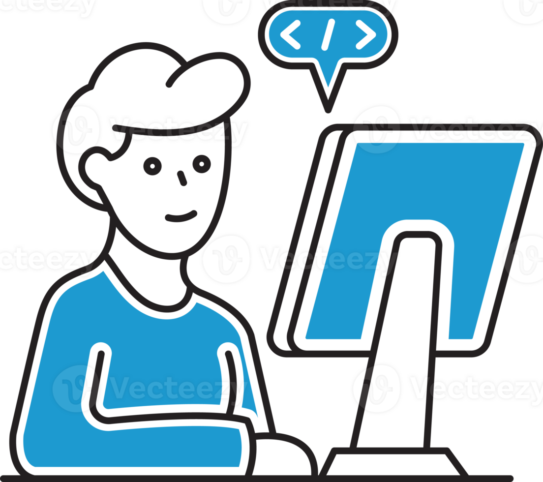Software Developer Illustration png
