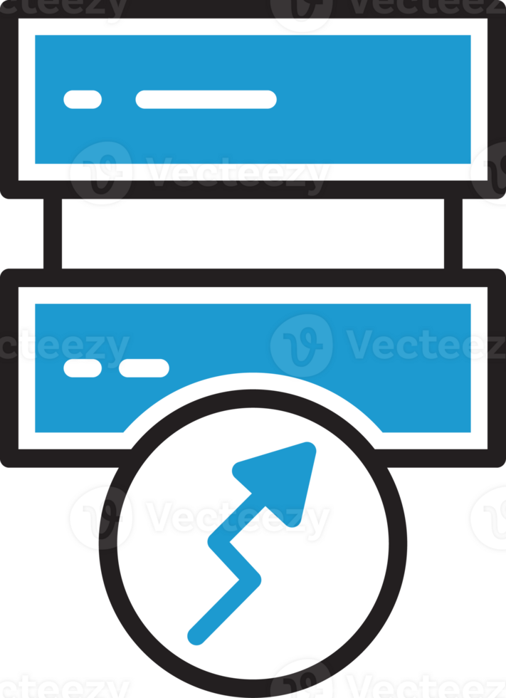 Server and Graph Performance Icon png