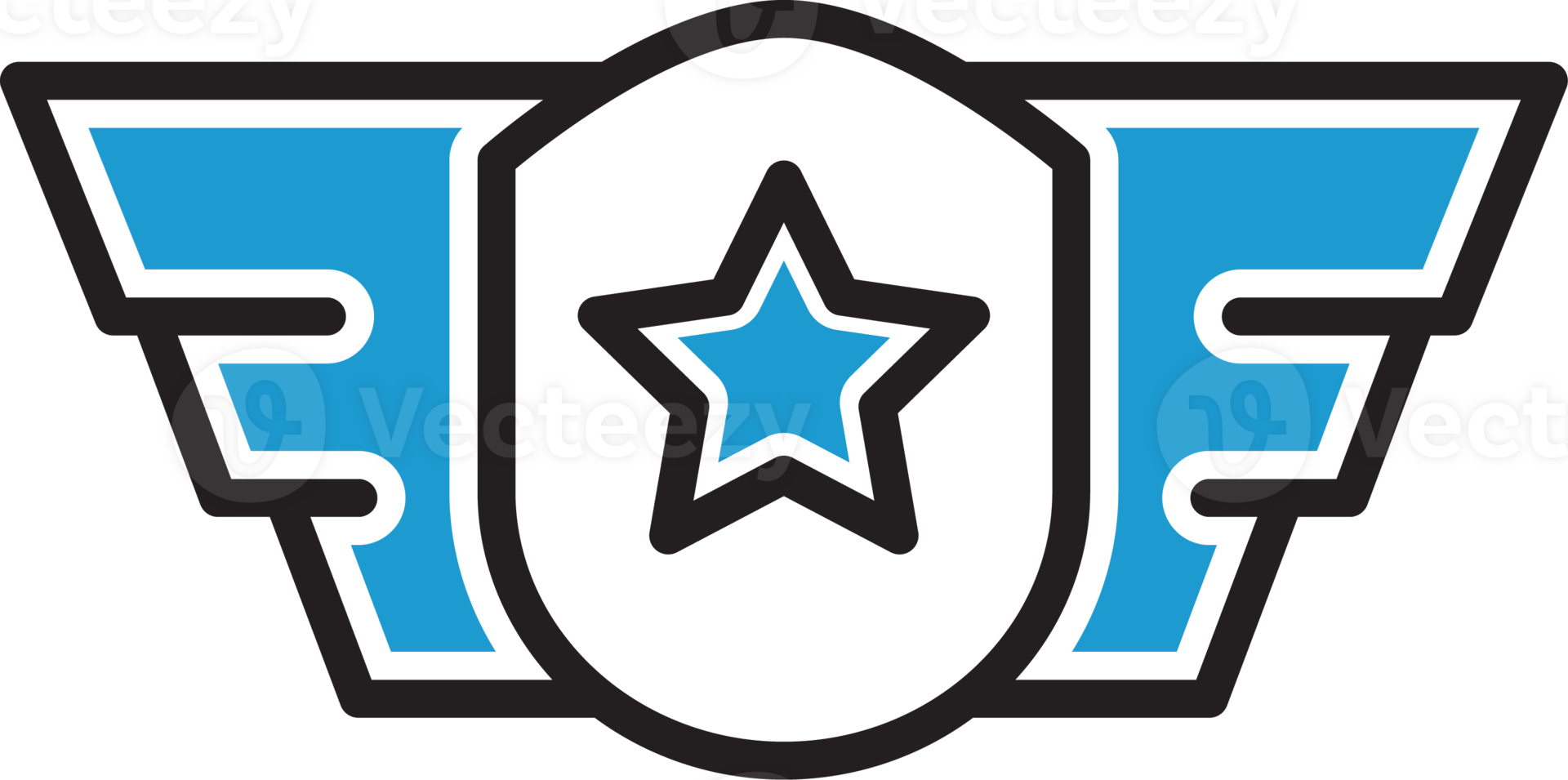Military Star Badge Icon png