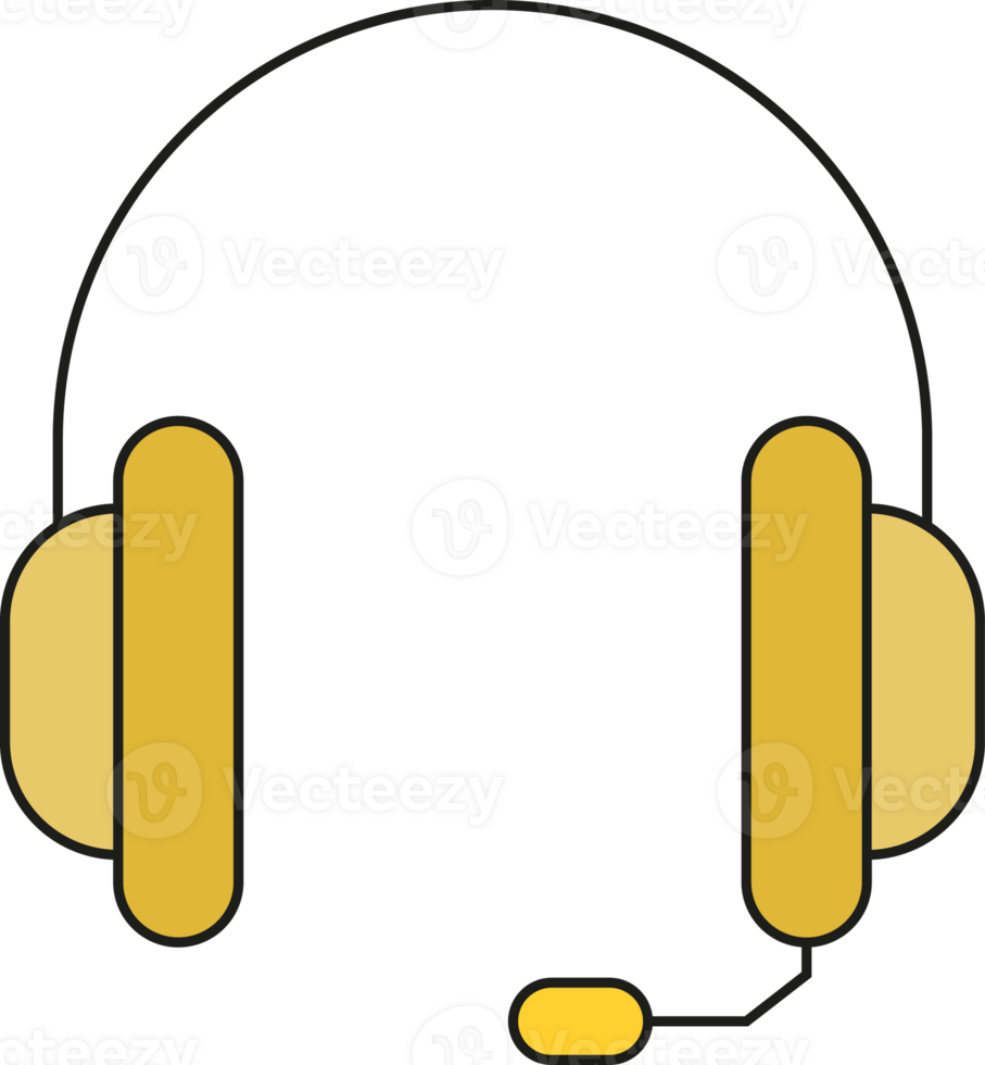 Headphone Icon Illustration png