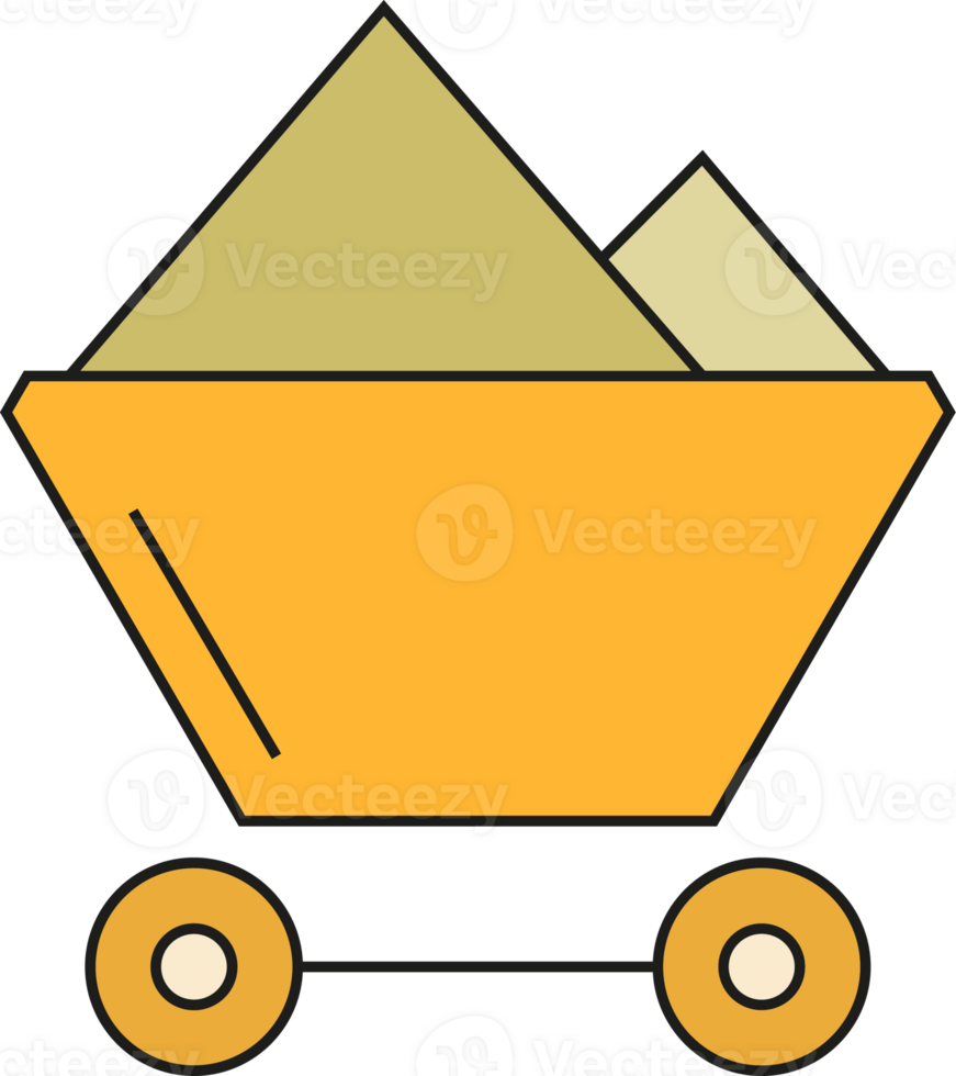 Mining Cart Icon Clipart png