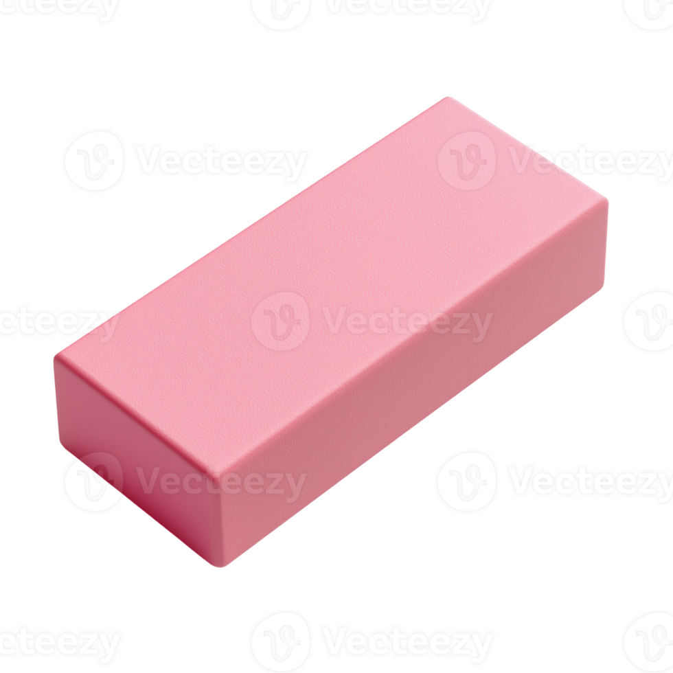 Pink Eraser Bulk Buy on transparent background png