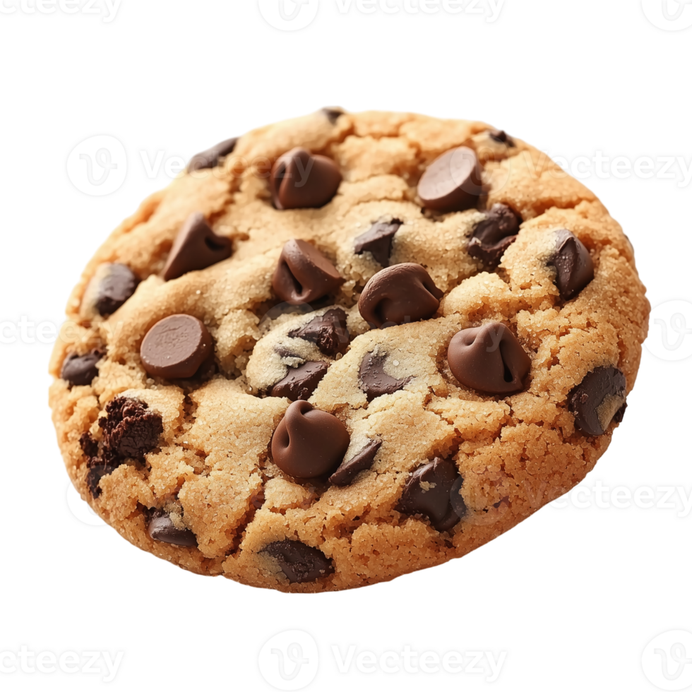 Chocolate Chip Cookie Delicious on transparent background png