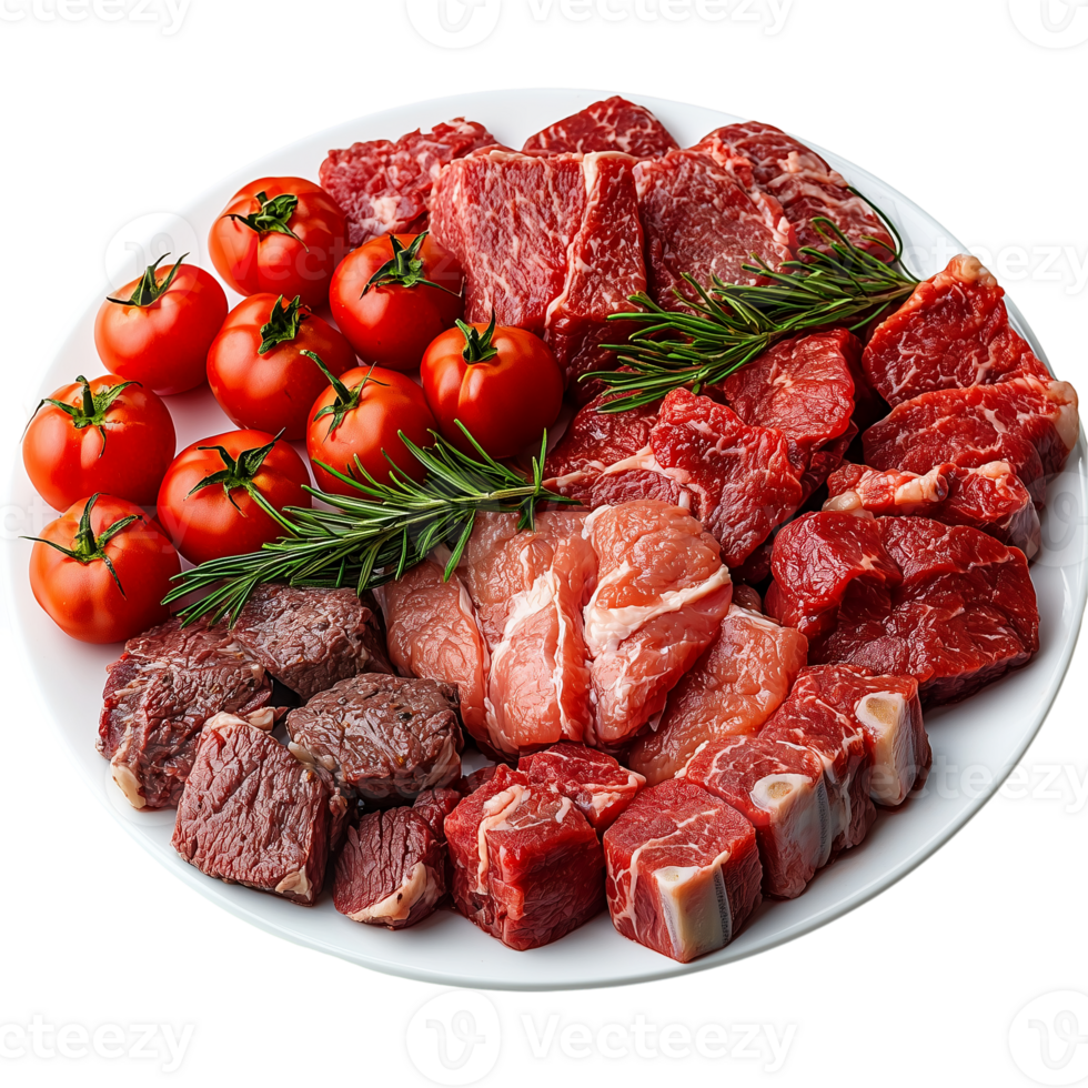 Meat Tomatoes Delicious Recipe on transparent background png