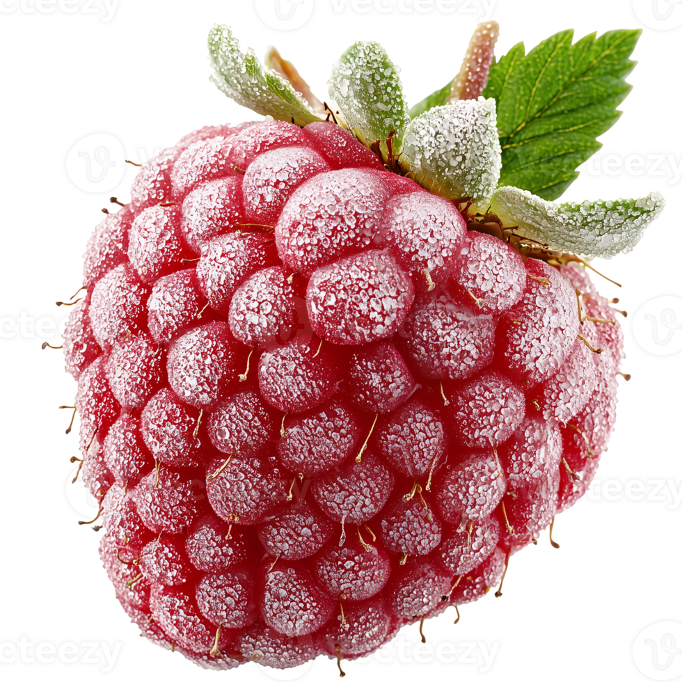 Raspberry on transparent background png