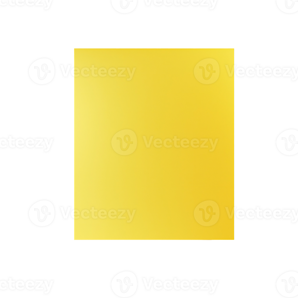 Golden Yellow Gradient Texture on transparent background png