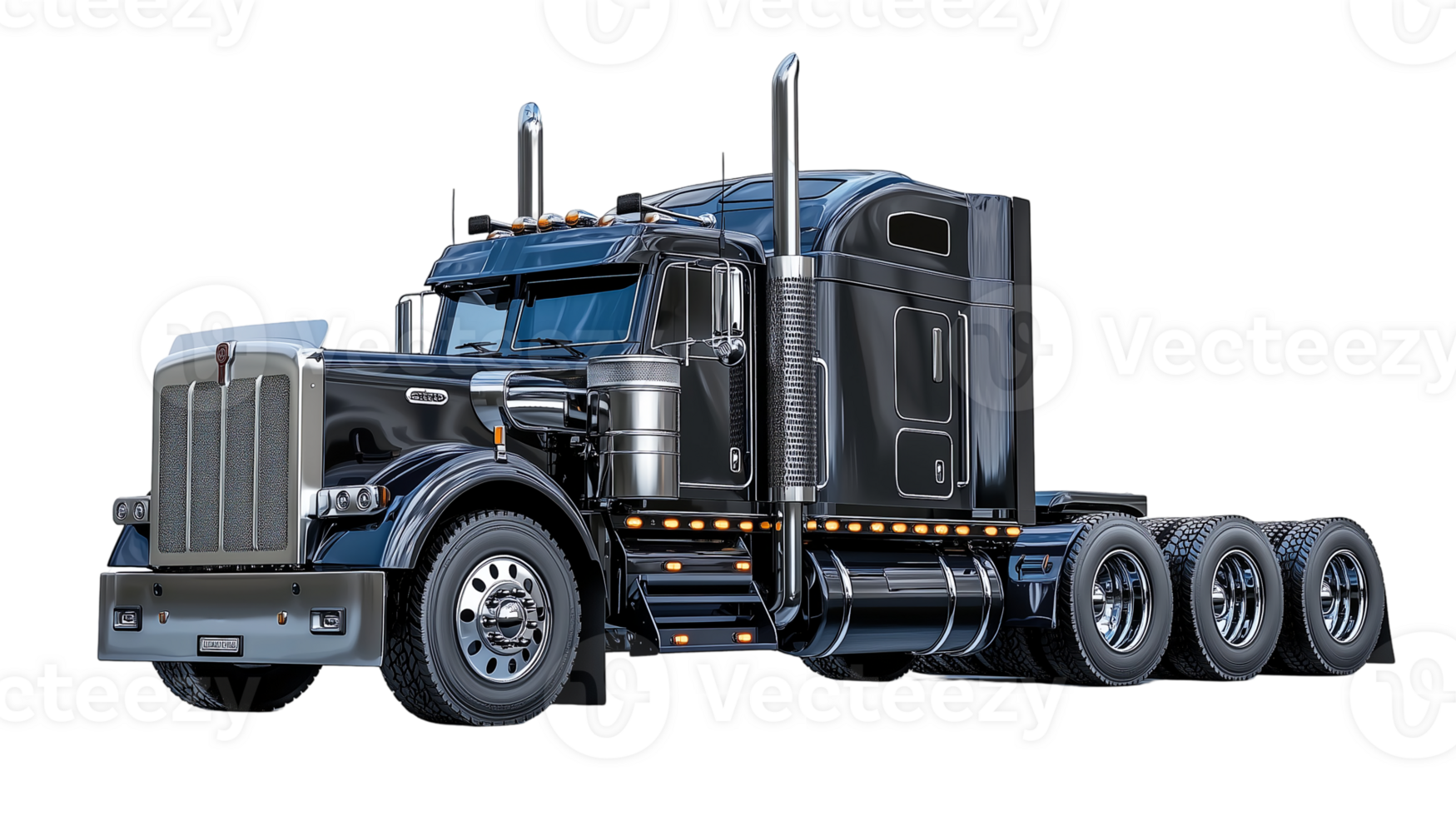 Find the best semi trucks for sale and heavy duty transport vehicles online isolated on transparent background png