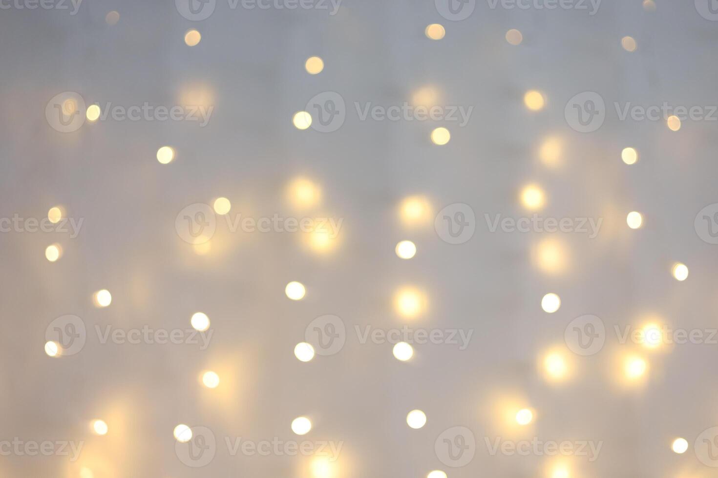 Warm glowing lights create a cozy ambiance in a softly lit setting during evening hours photo
