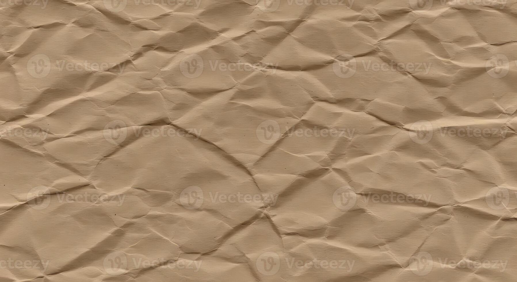 Beige Crumpled Paper photo