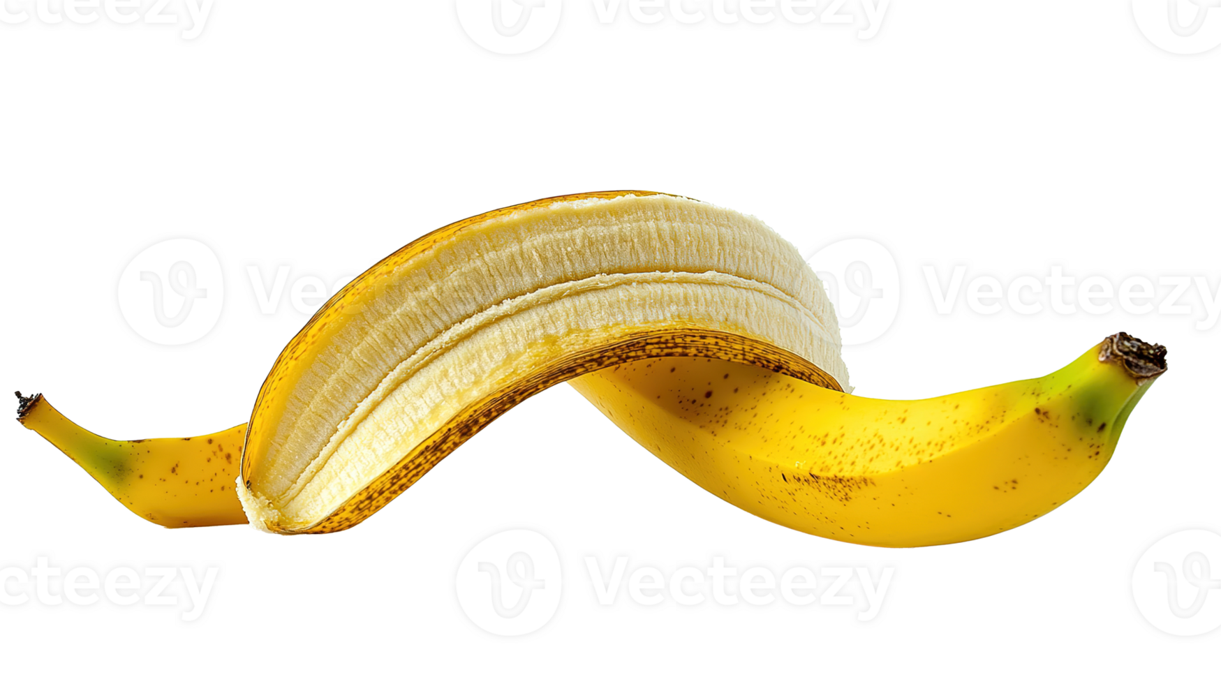 Banana Peel Isolated on Transparent Background png