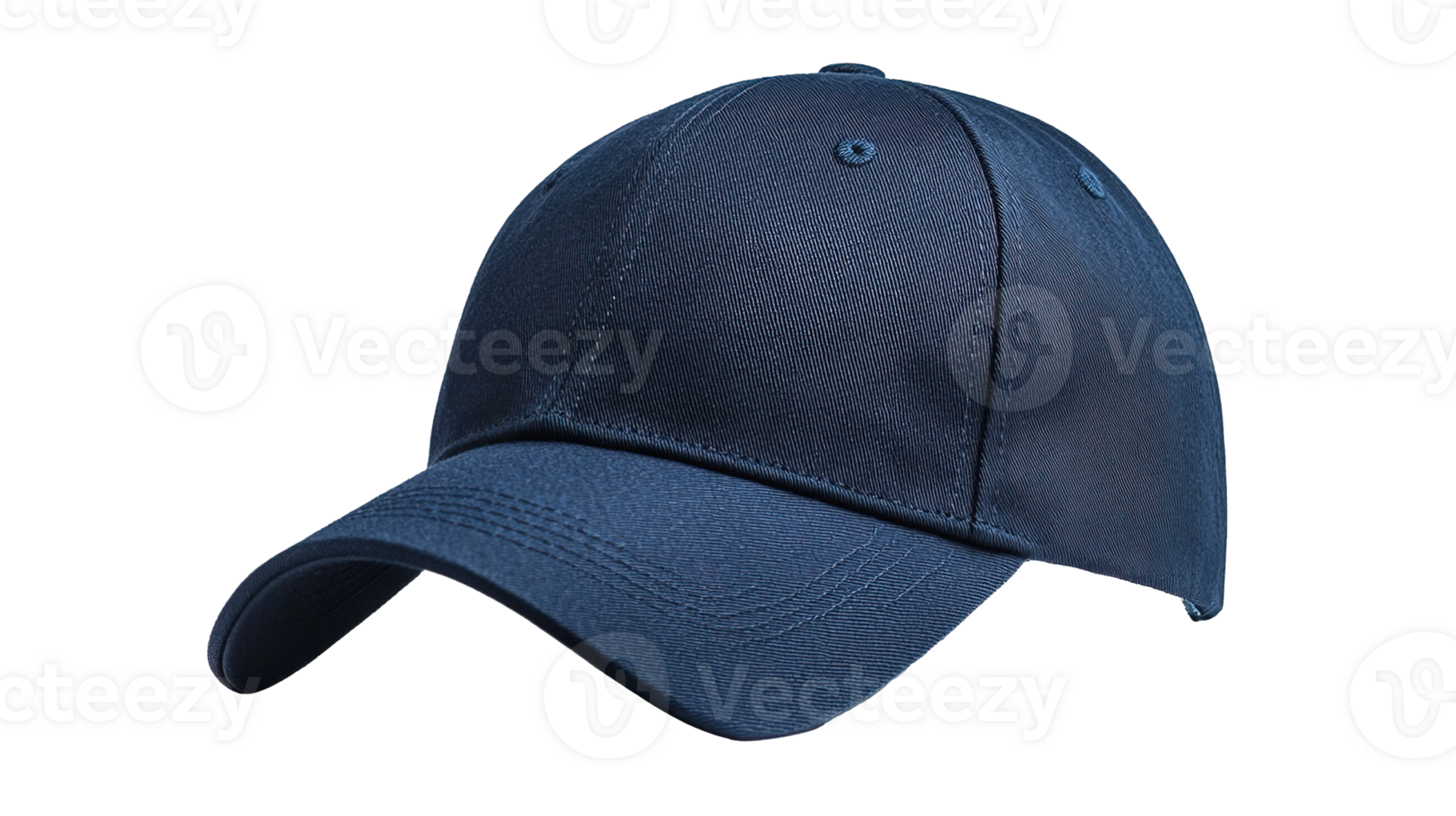 Dark Blue Baseball Cap Isolated on Transparent Background png