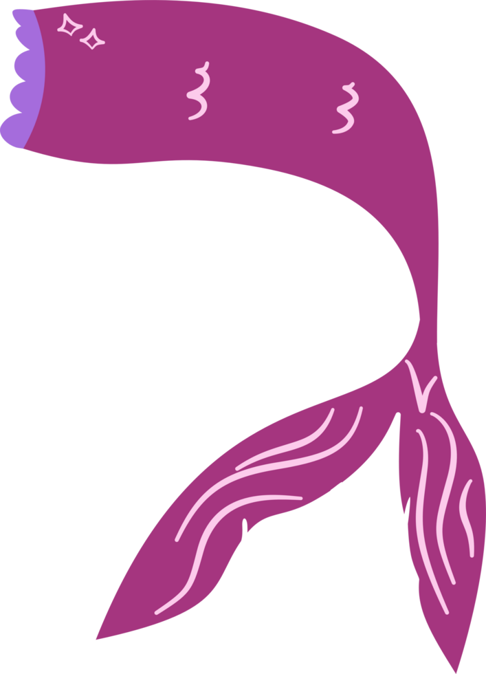 Turning mermaid tail png