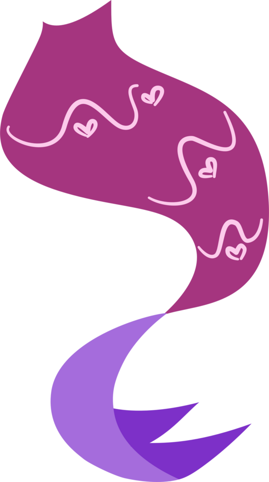 Elegance mermaid tail png