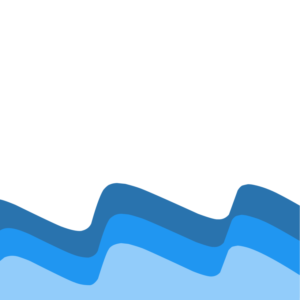 Water ripples border png
