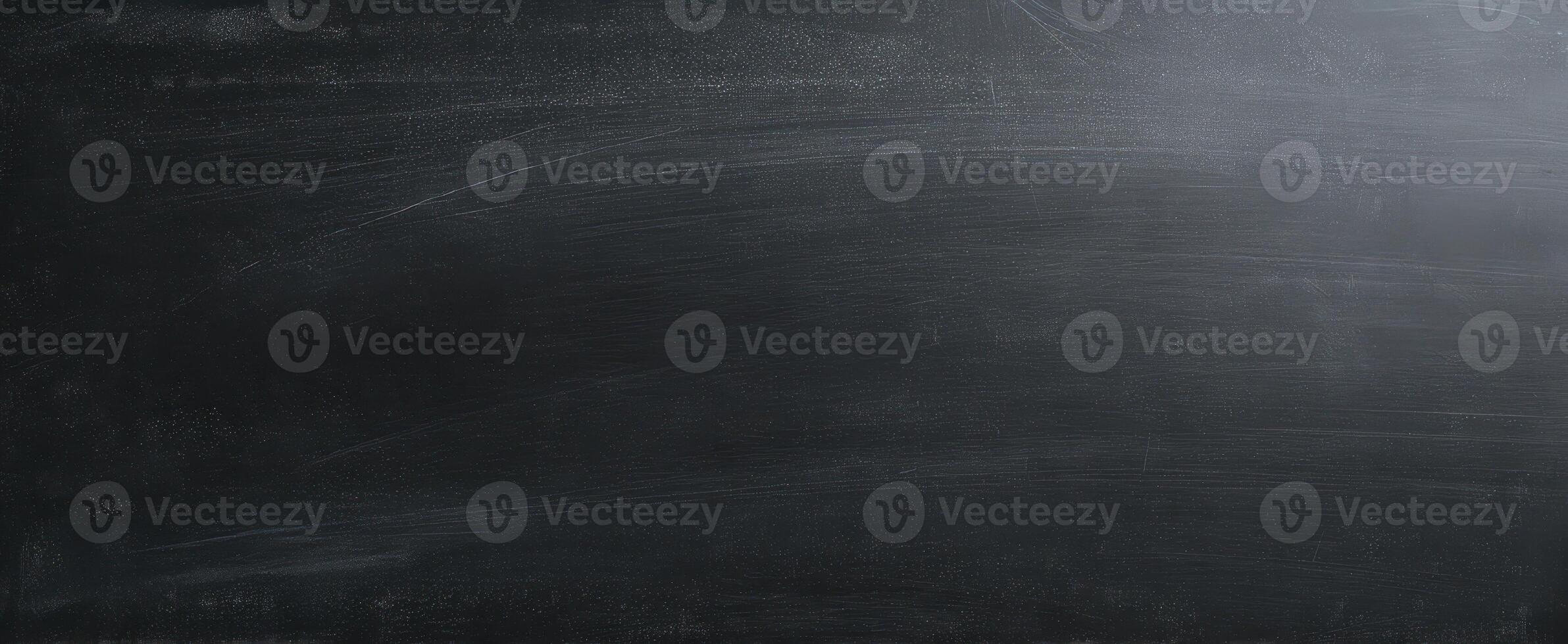 The blackboard surface ready for creative expressions and educational messages. photo