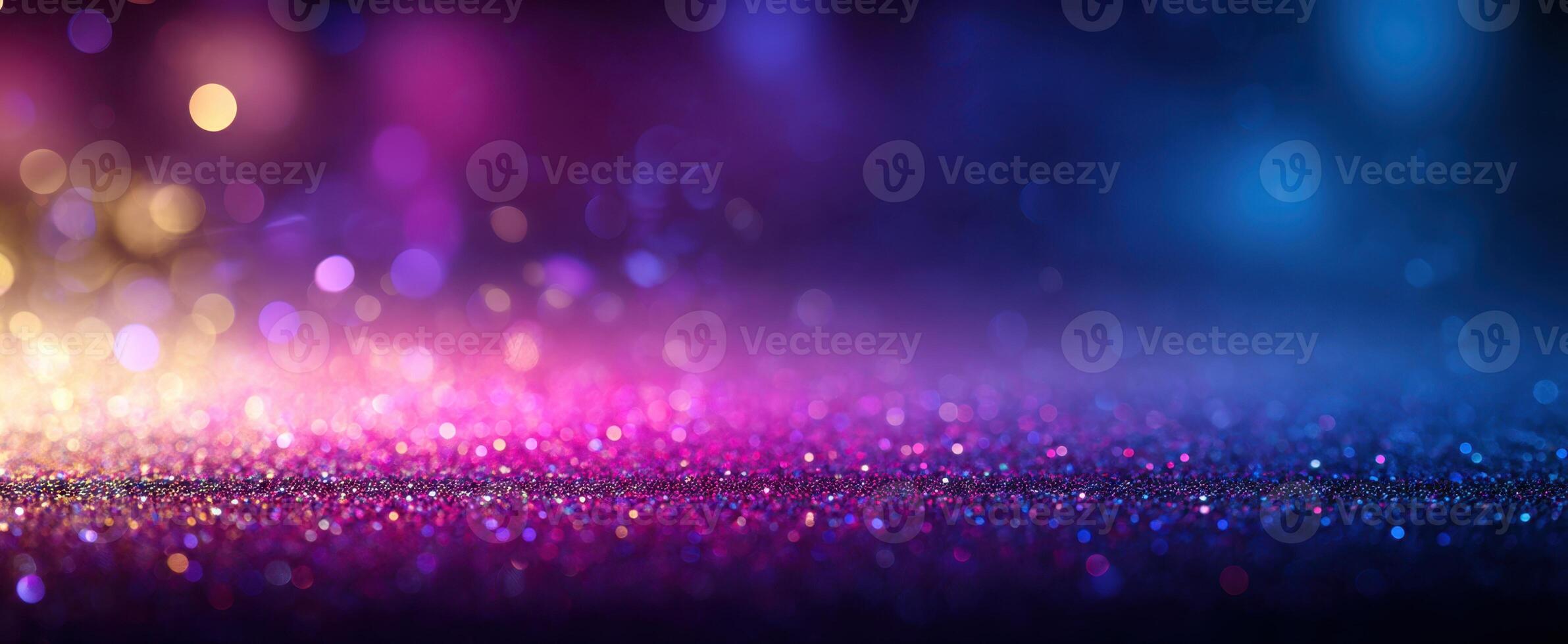 Abstract background with colorful lights and bokeh photo