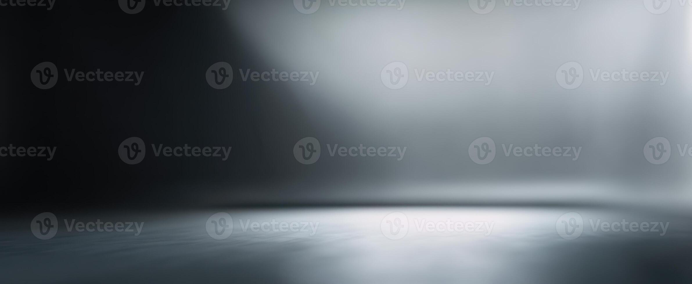 The ethereal background casting soft light and shadows in a minimalist space. photo