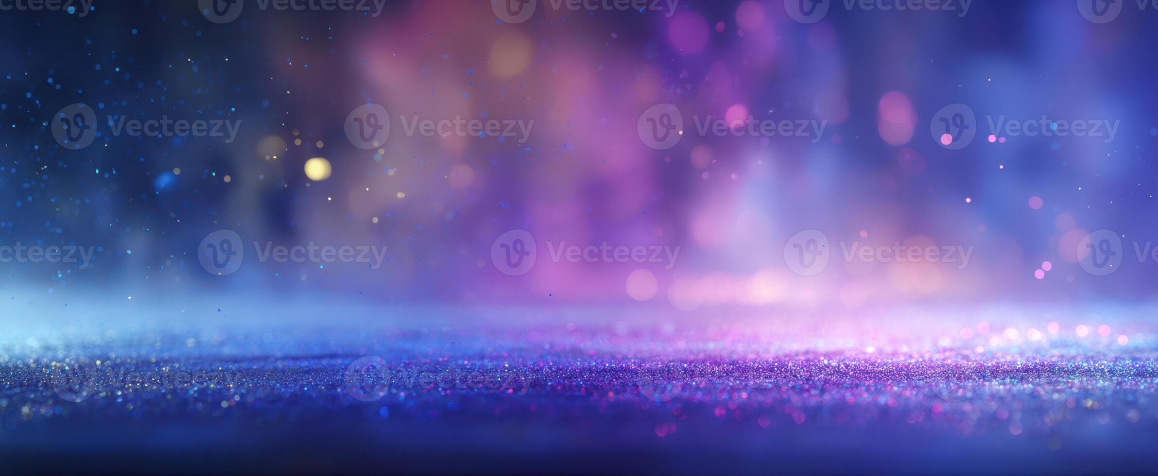 Abstract background with lights and rain photo
