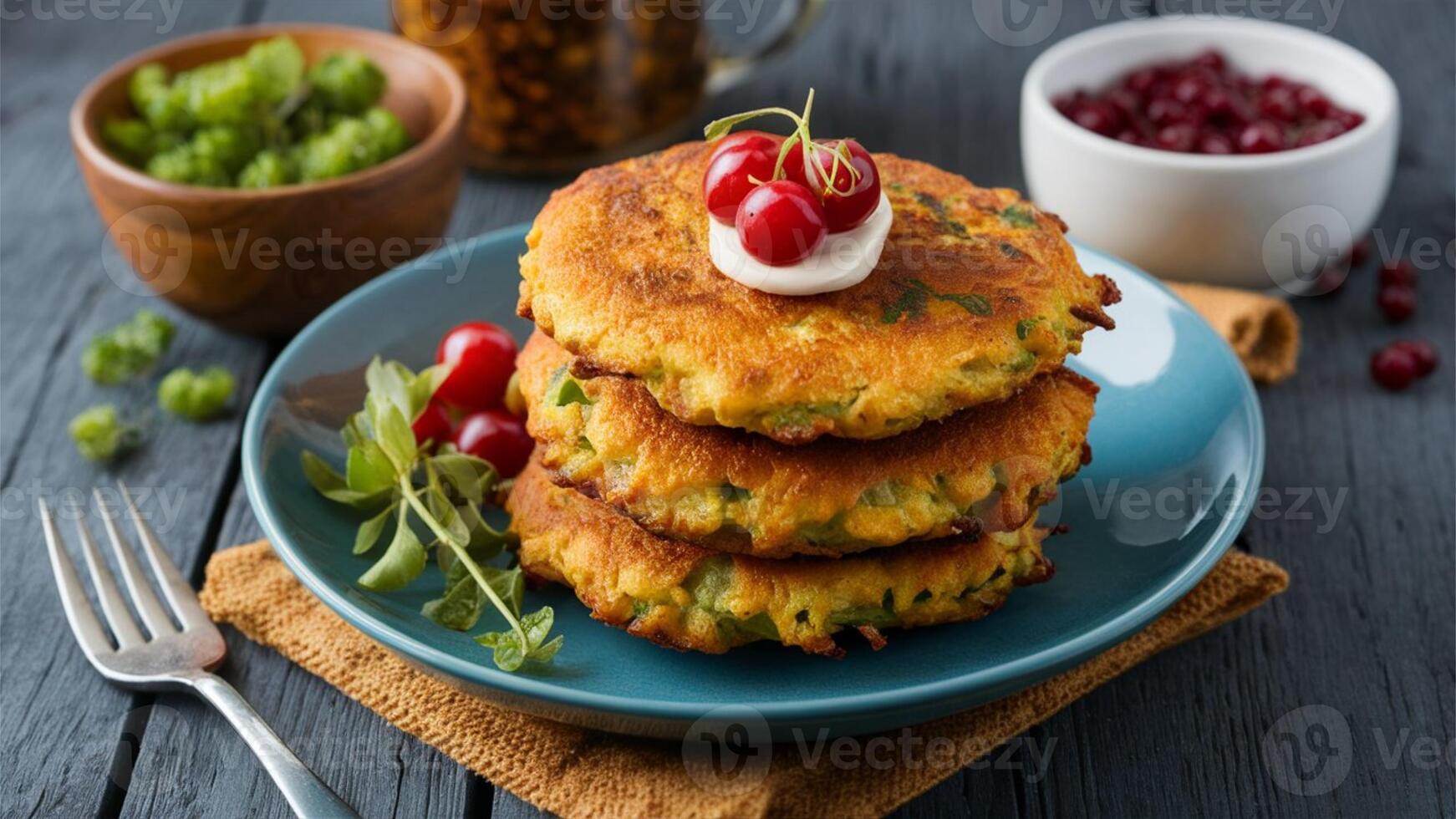 Basic Fritters Simple and delicious fritters, ideal for a quick snack or appetizer. photo