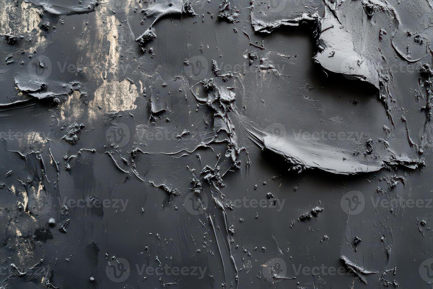 Black textured abstract surface photo