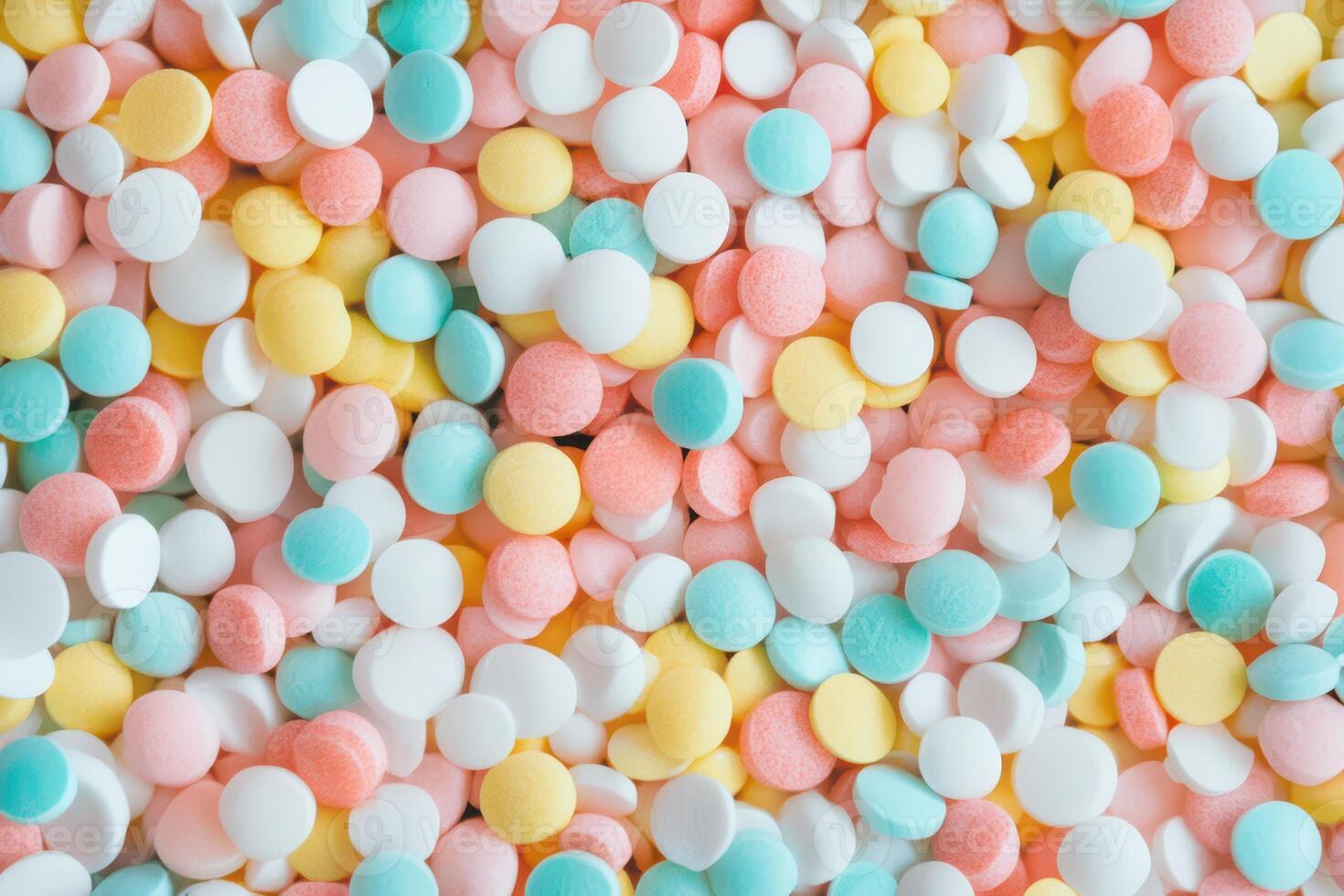 Festive background of candy sprinkles photo