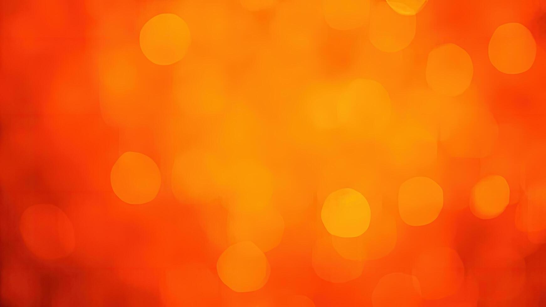 Orange bokeh background a warm vibrant aesthetic perfect for celebrations festive events abstract backdrop for visual design photo