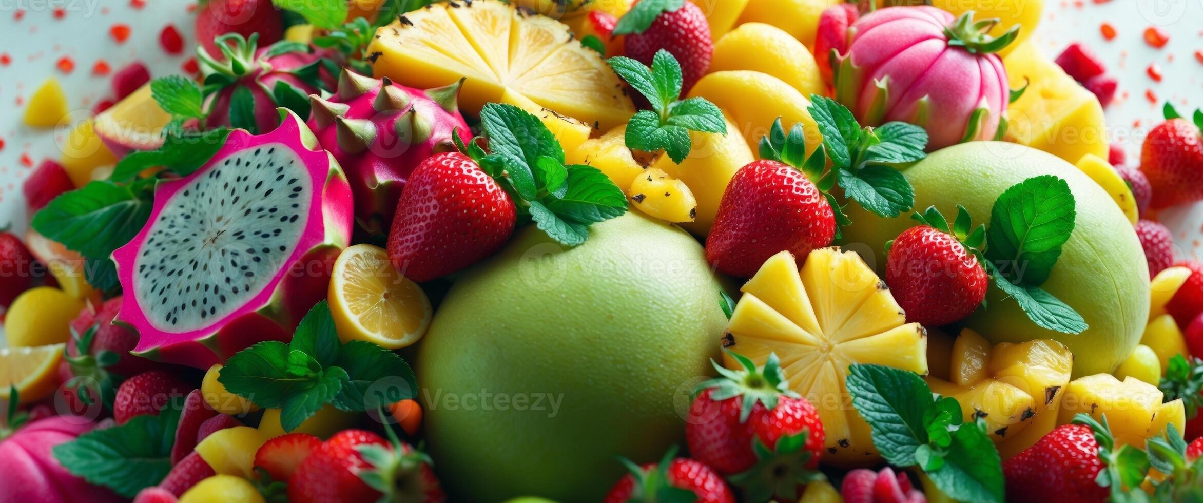 A bowl of fruit photo