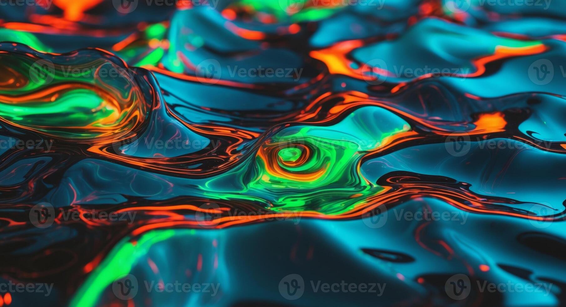 Abstract background with colorful liquid photo