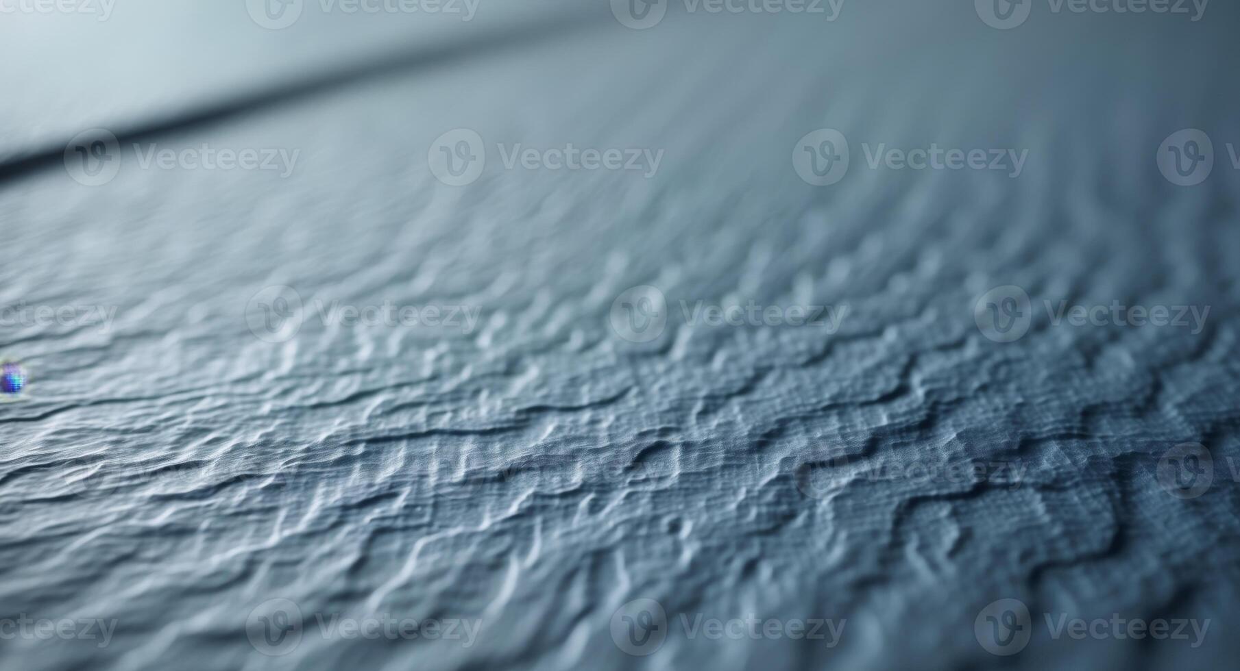 Abstract Texture. Wavy Blue Surface with Interesting Ridges and Shadows Detailed View photo