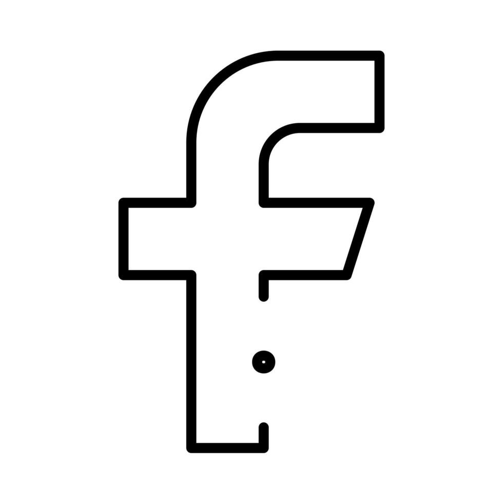 Facebook Social Network for Global Community vector
