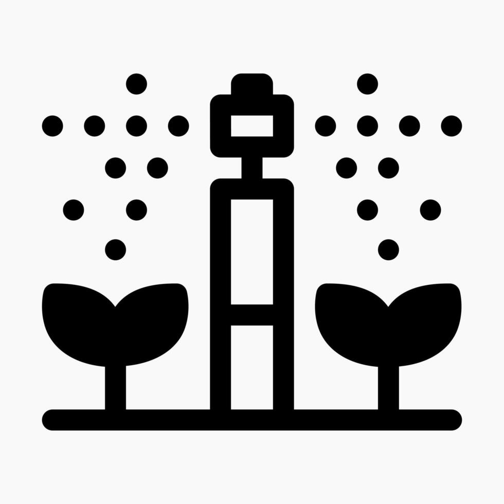 Irrigation System icon vector