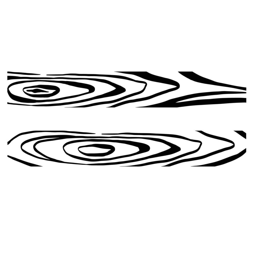 borders wood pattern log house slab black and white illustration hand made vector