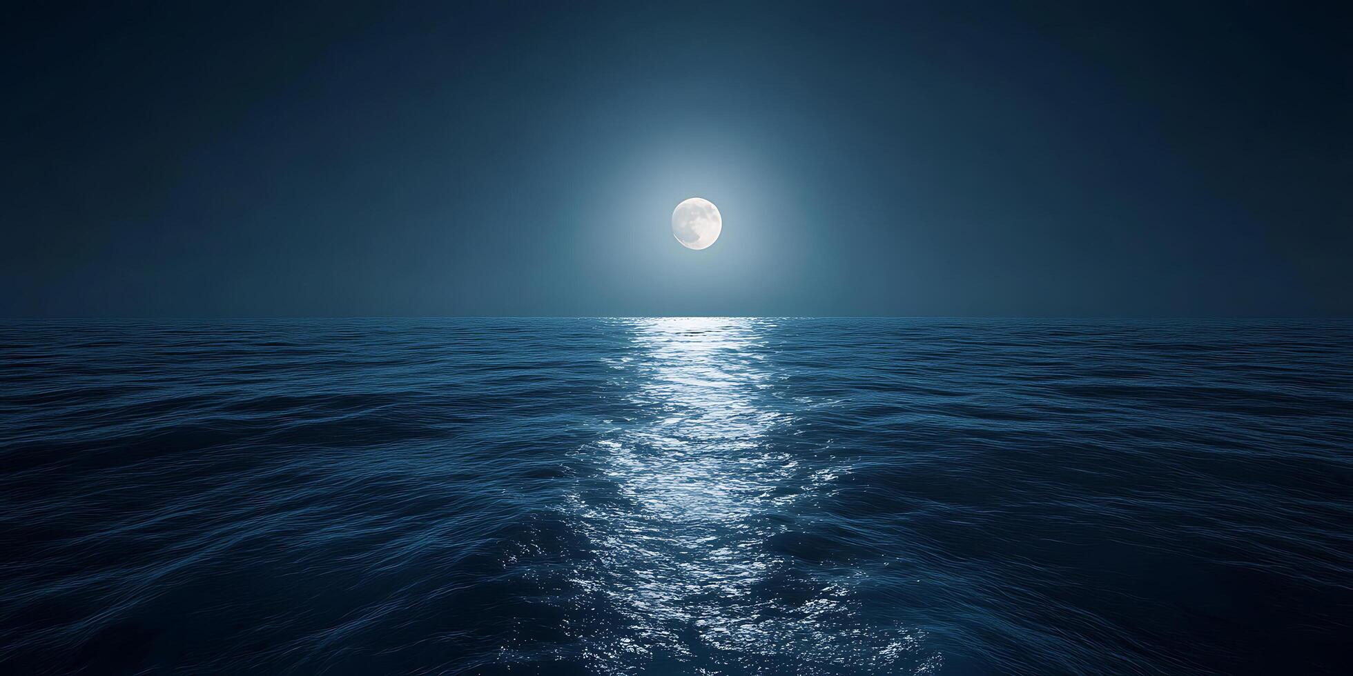 Dark Blue Abstract Background Night Sky Glowing Light Texture photo