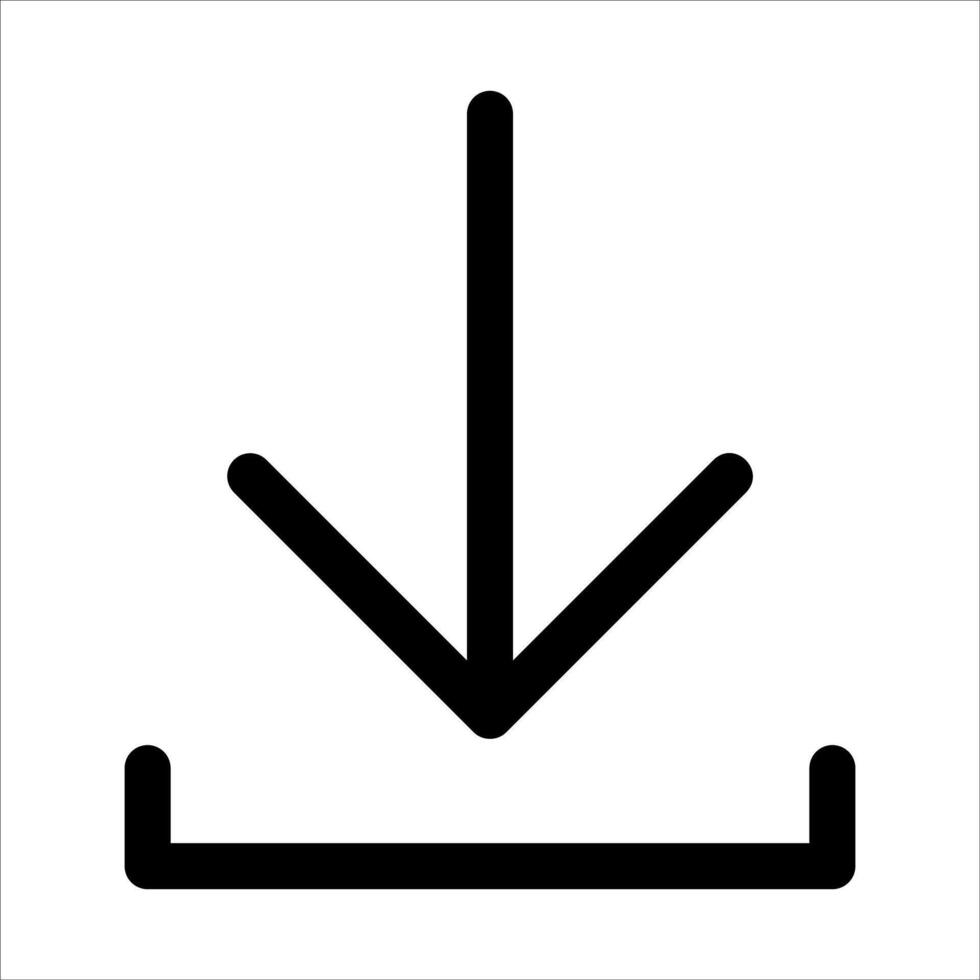 unique new Download icon illustration vector