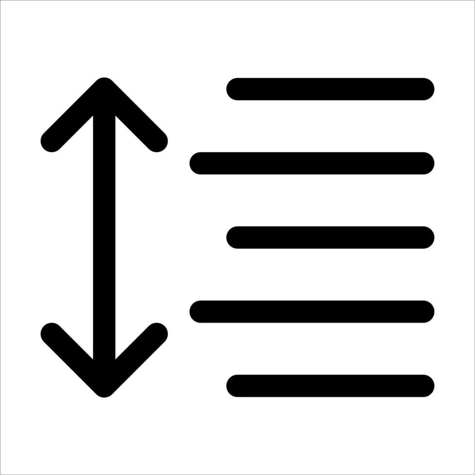 new unique white icon of an arrow pointing up vector
