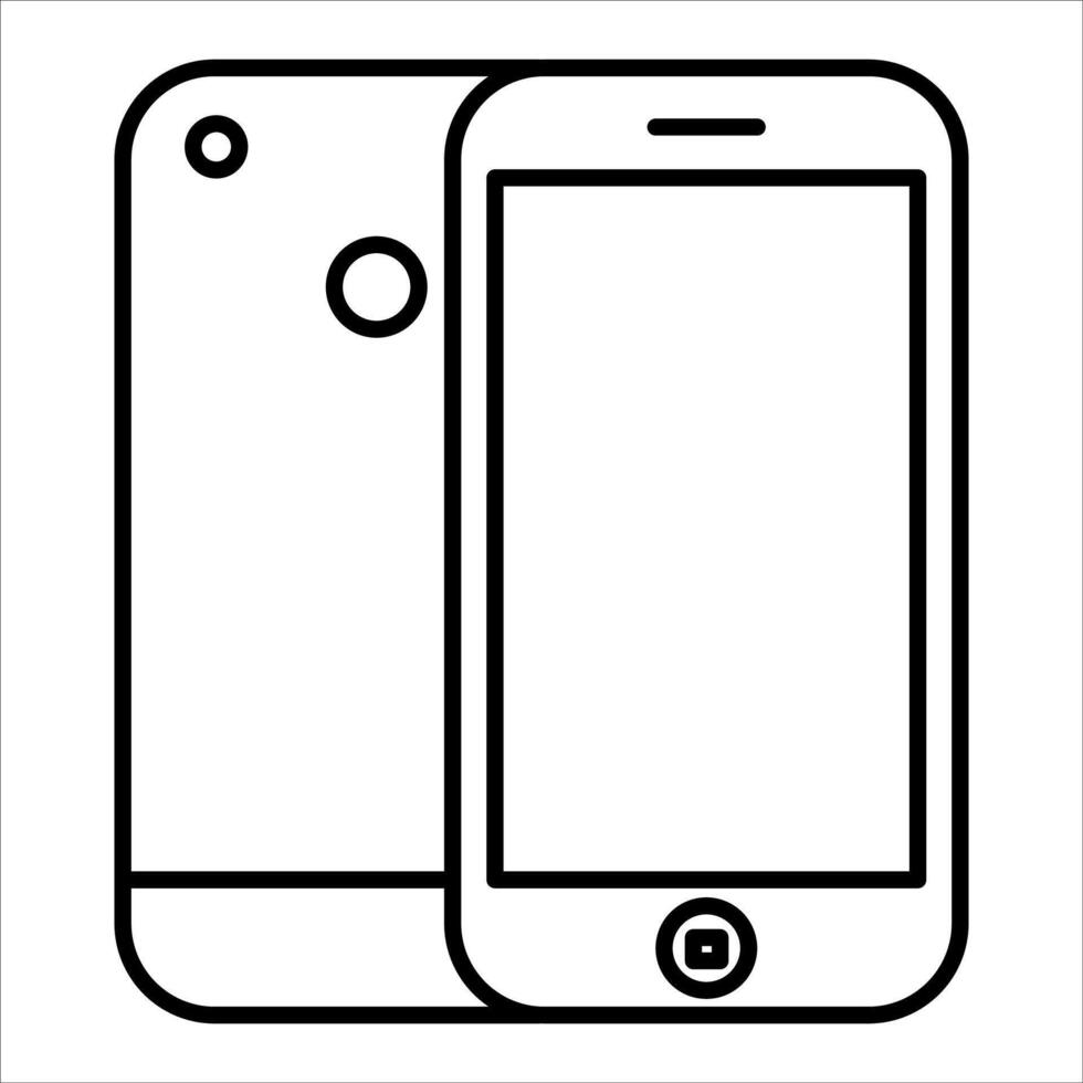 new unique Smartphone icon illustration vector