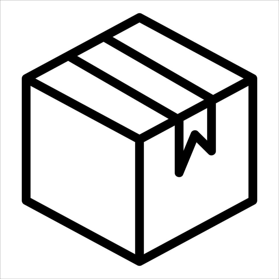 A new black and white image of a box with a bow vector