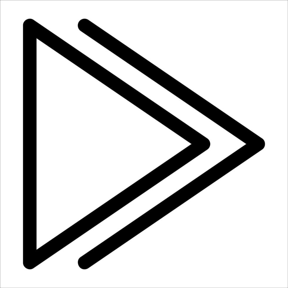 A unique black and white arrow pointing to the left in white background vector