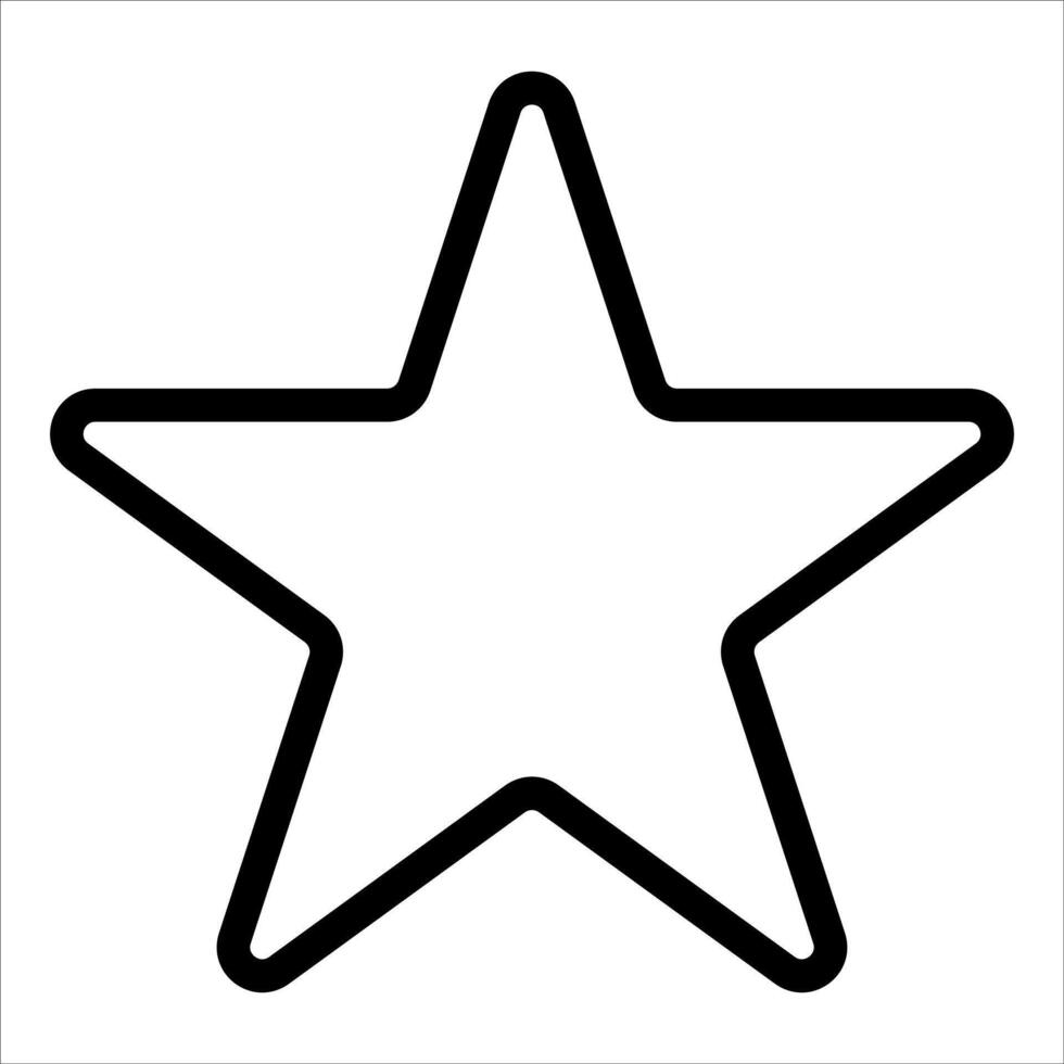 new Star icon vector