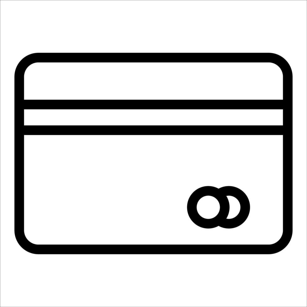 a new unique Credit card icon illustration vector