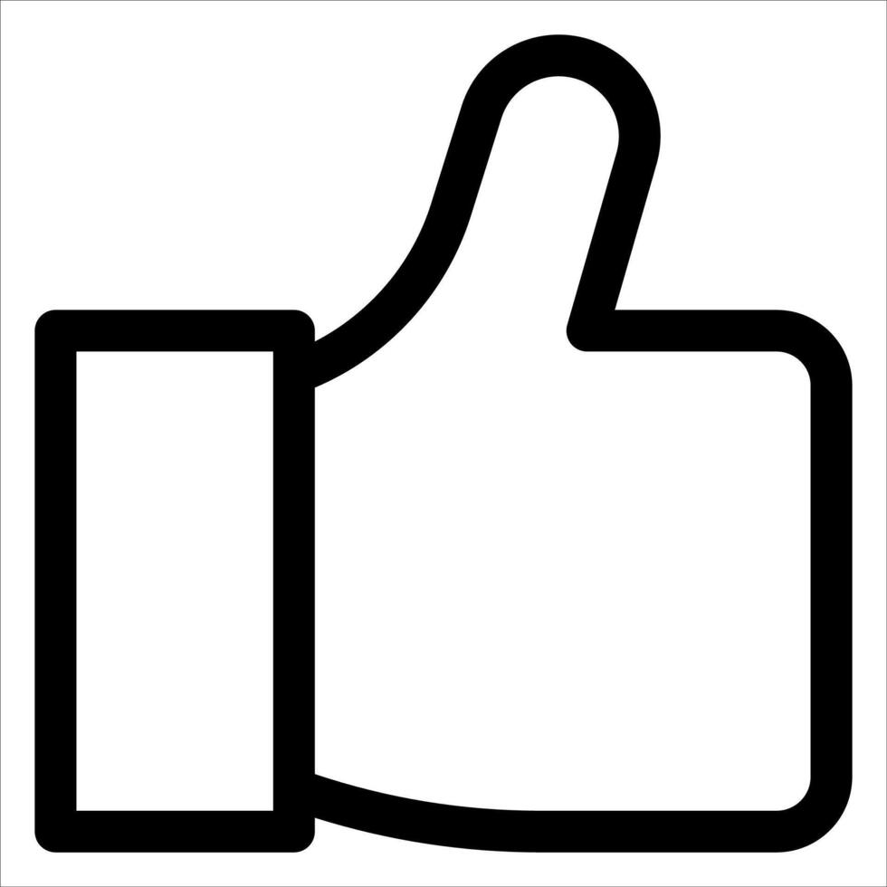 new Like icon vector