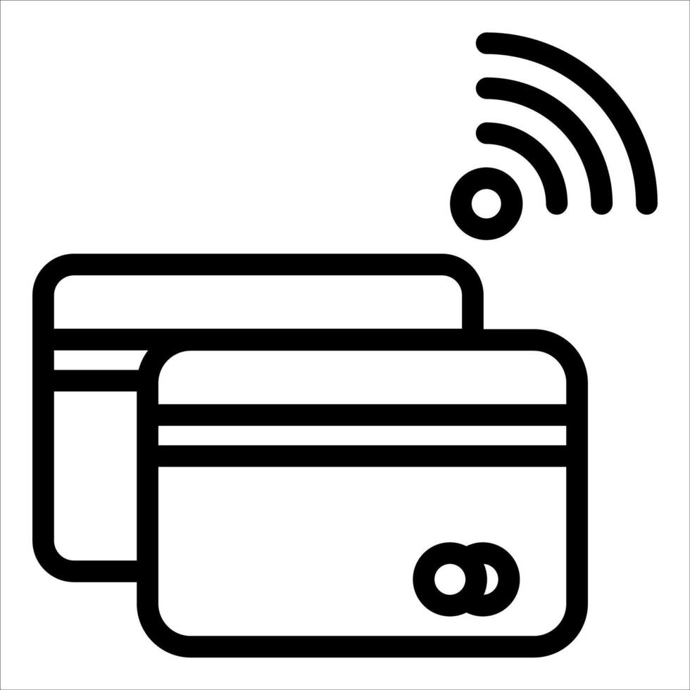 new Credit card icon vector