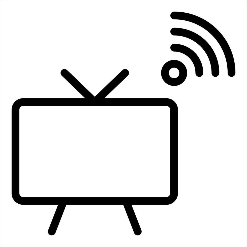 a new unique Tv icon vector
