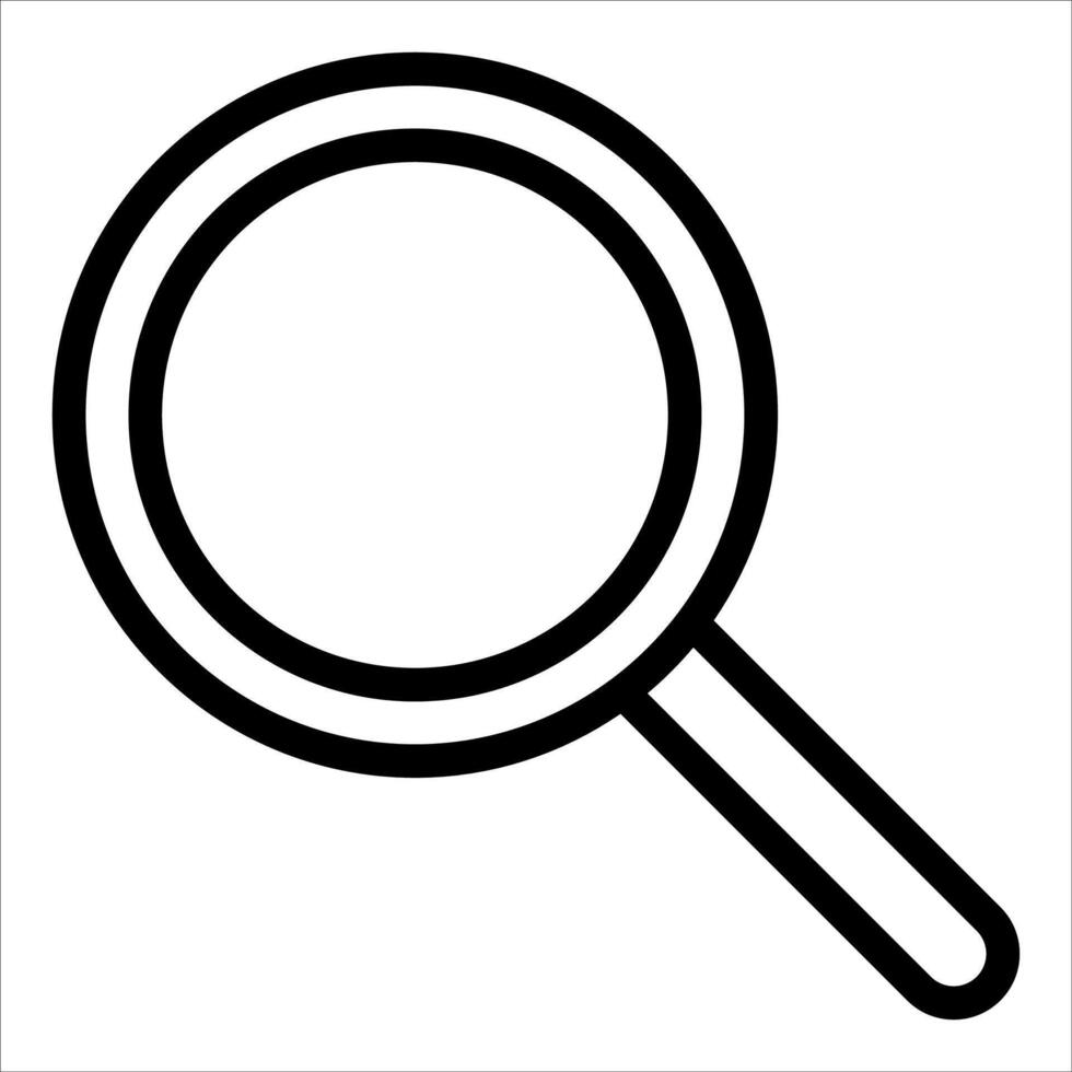 new unique Magnifying glass search icon illustration vector