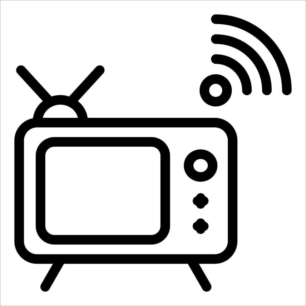 new unique Tv icon vector