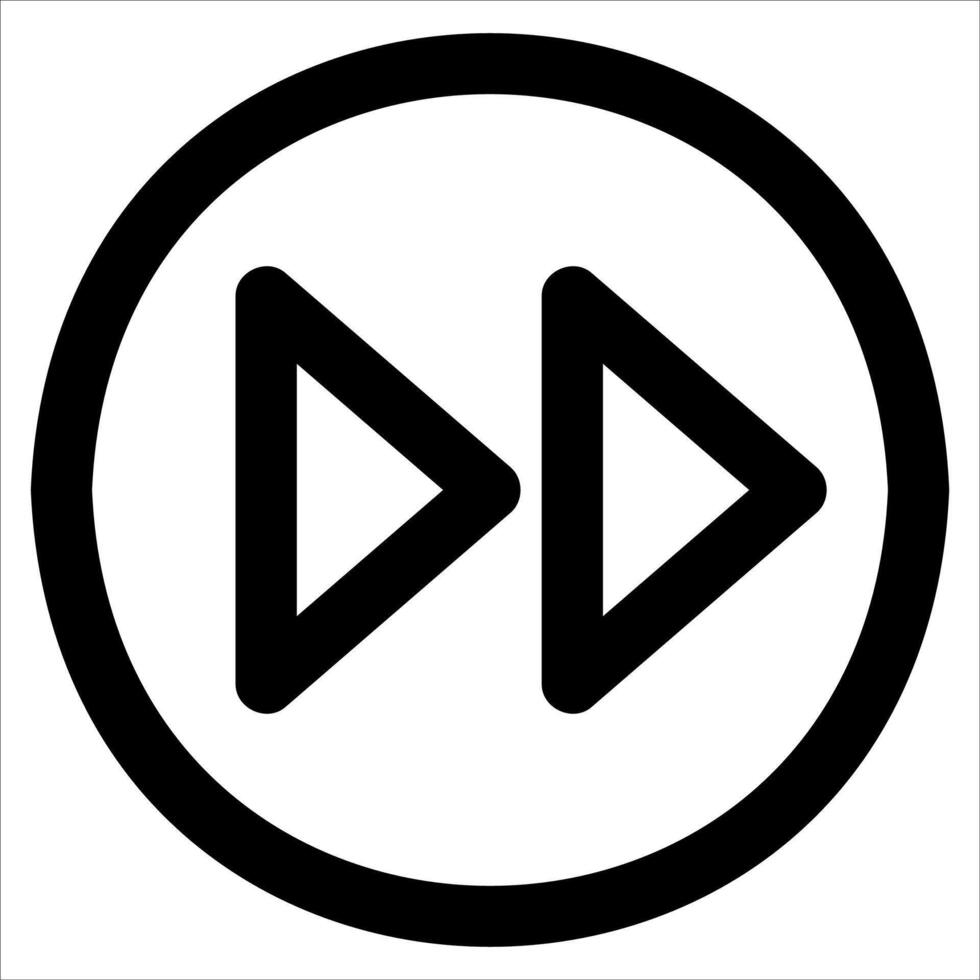 unique Play button icon vector