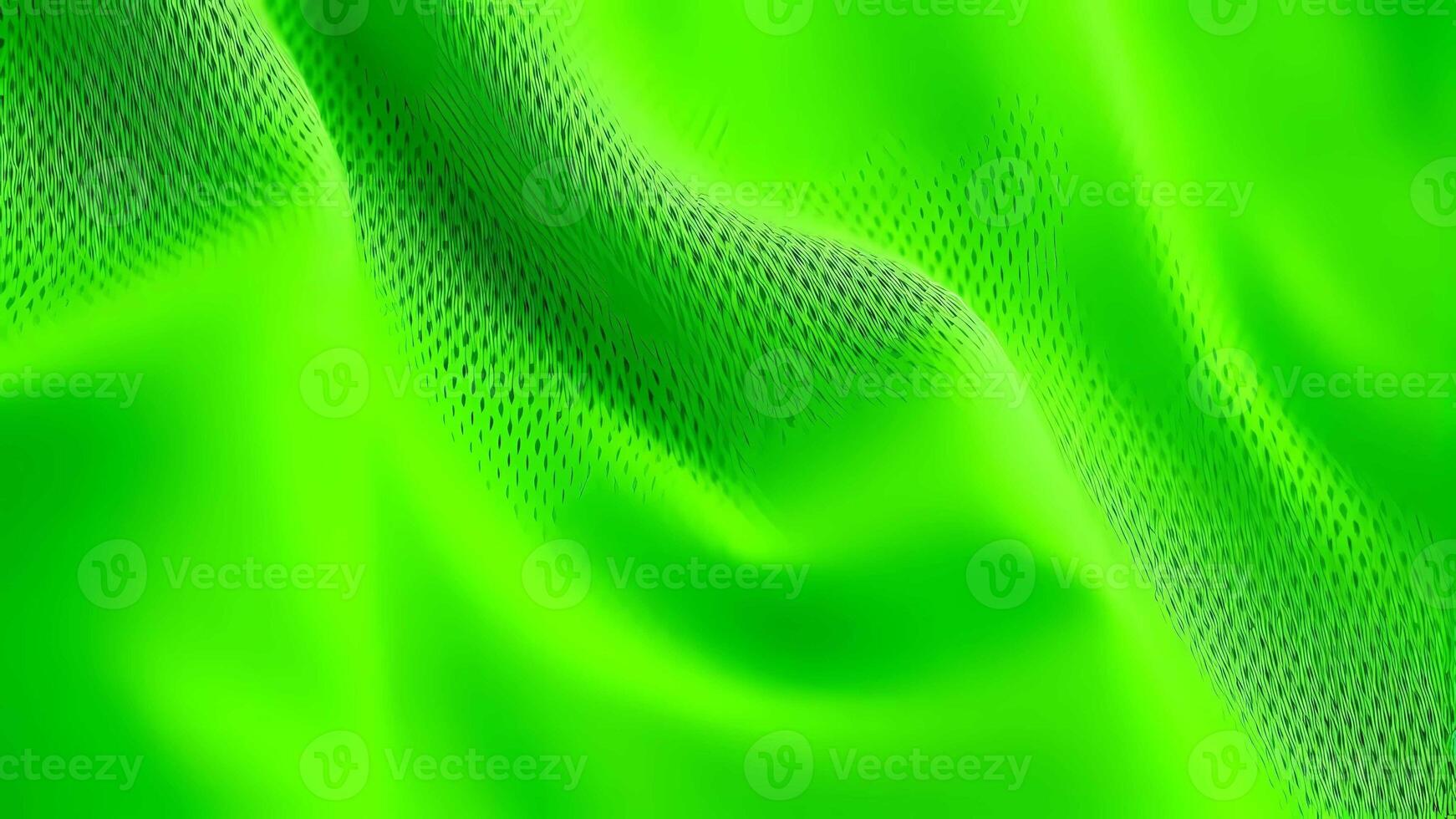 a close up of a green fabric photo