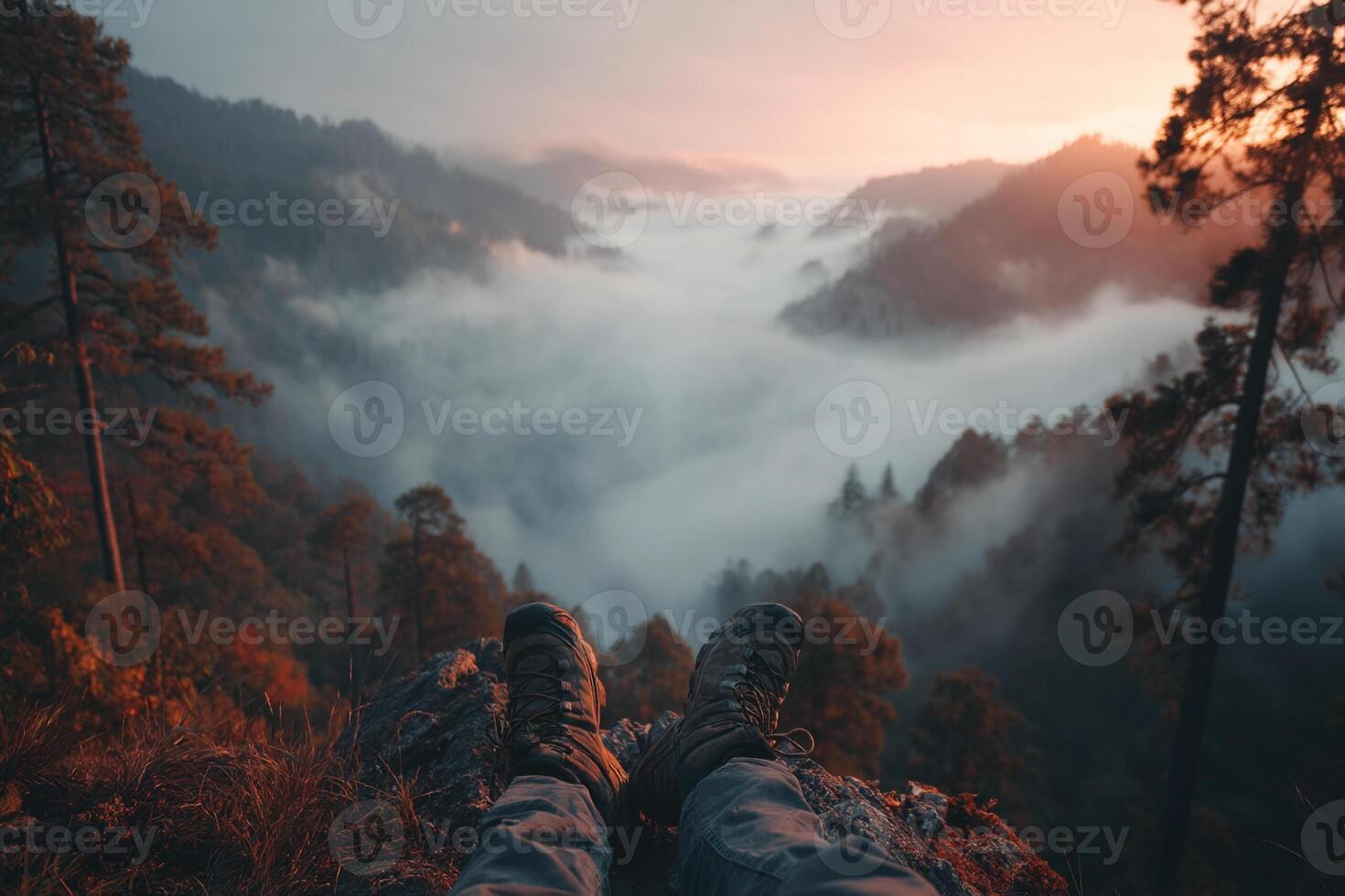 Misty Mountain View photo