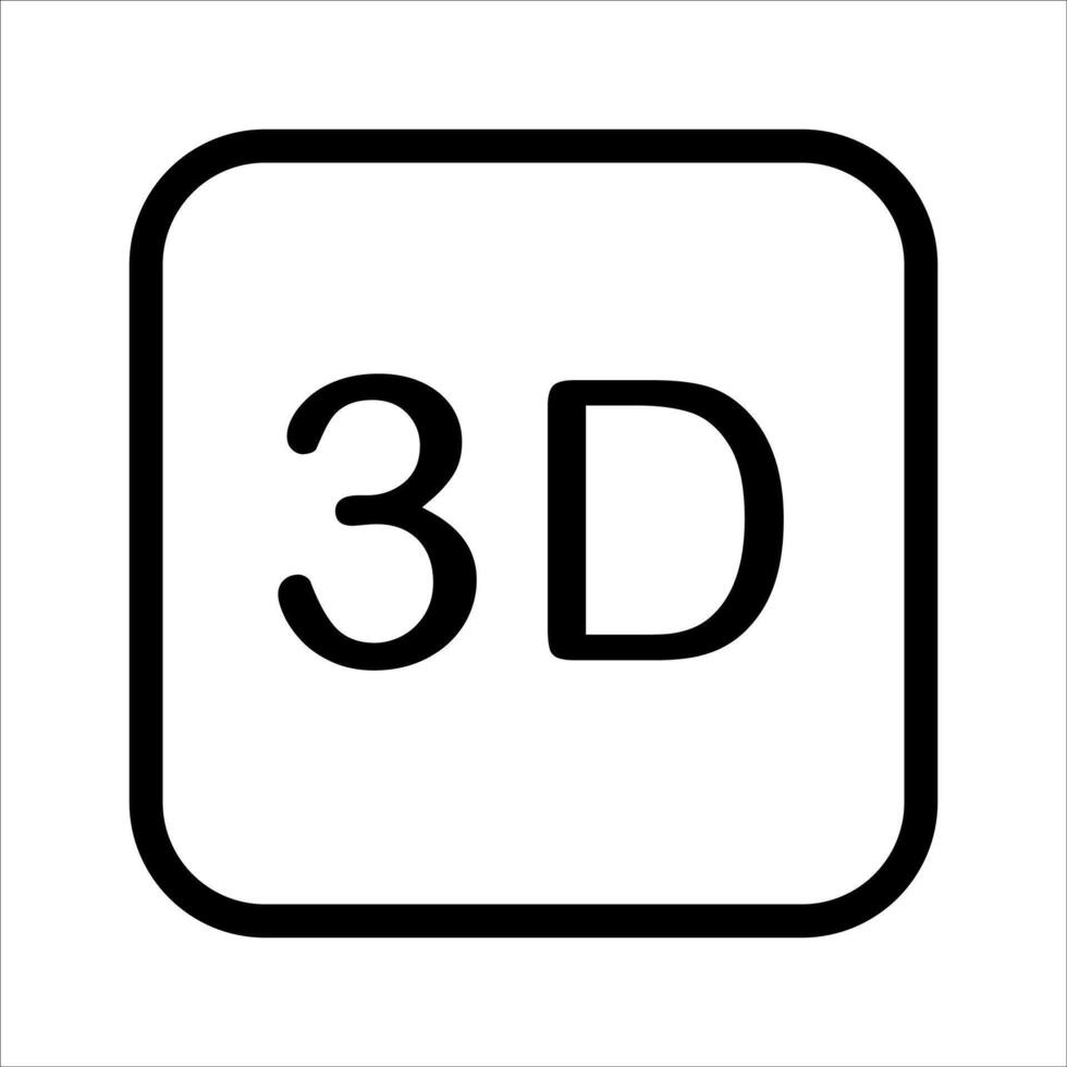 new 3d icon vector