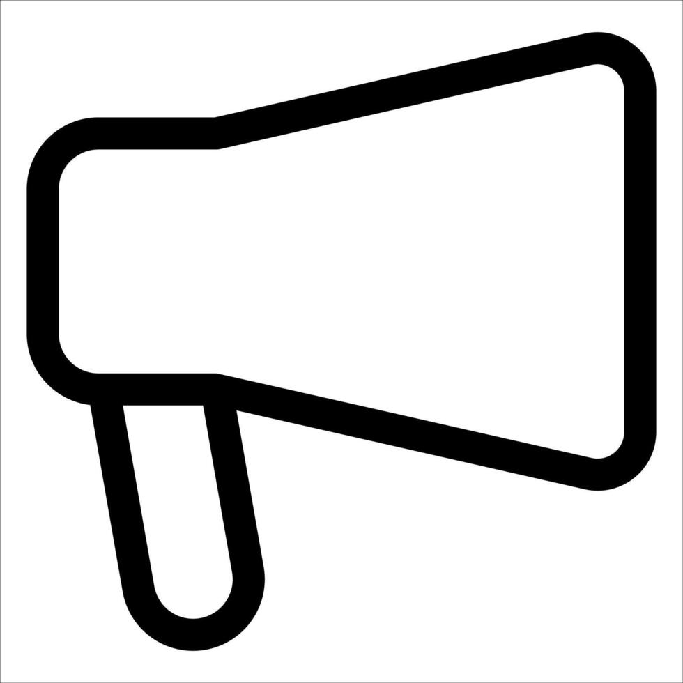 new Megaphone icon vector